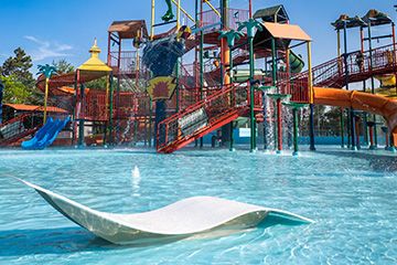 Территория курортного комплекса Азовский Крым